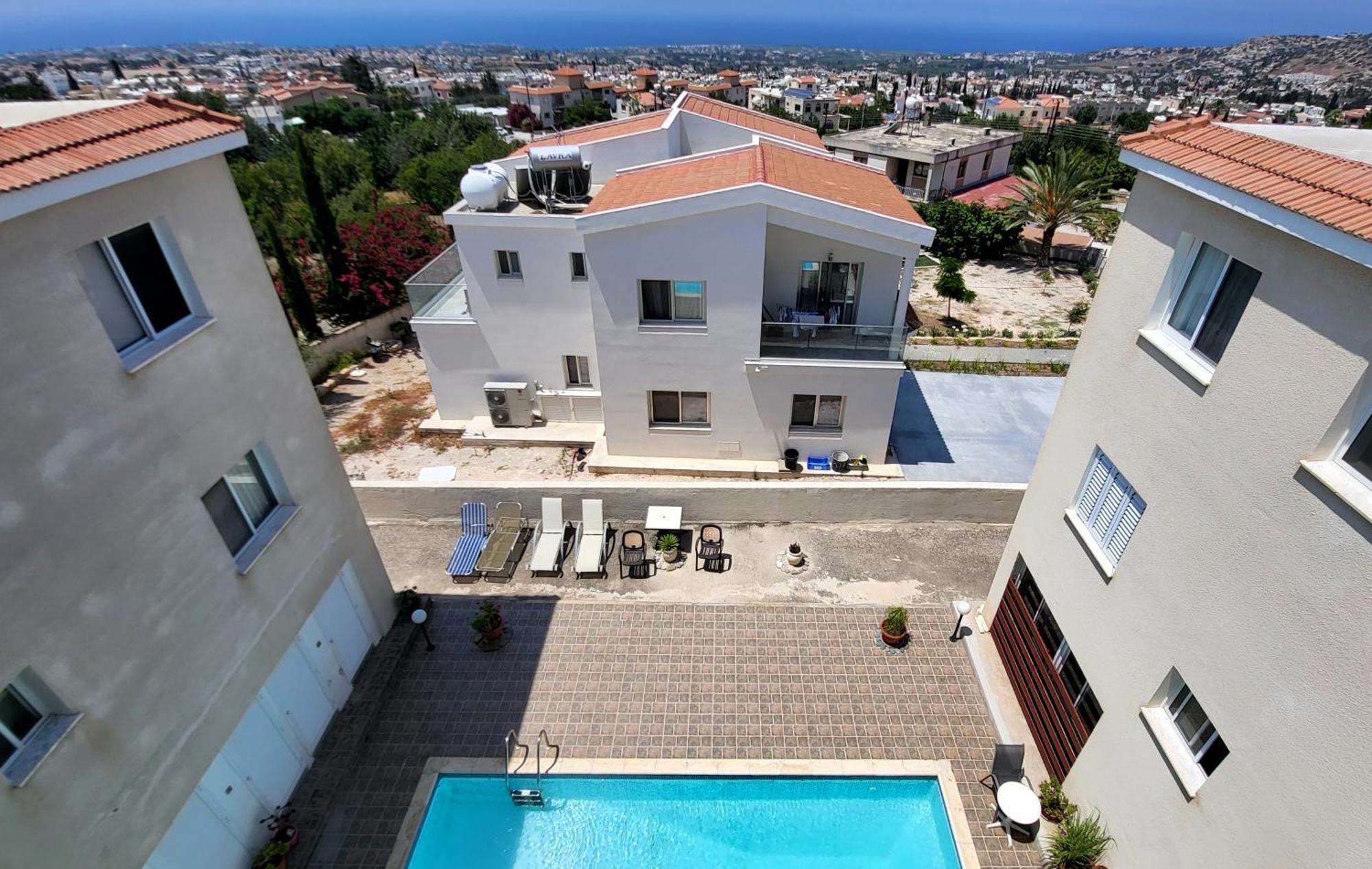 Apartmán Calm Seaview Nest In Pegeia Exteriér fotografie